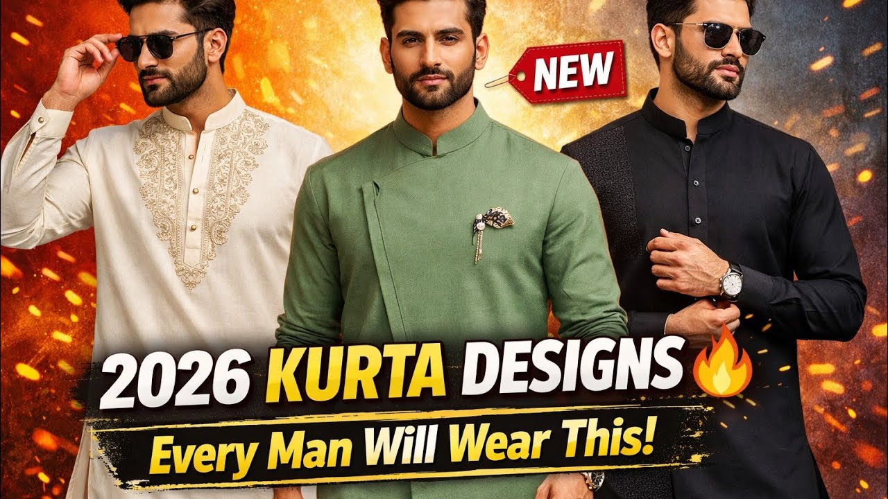 2026 Gents new kurta design for men// How to make Gents designer kameez Salwar 2026