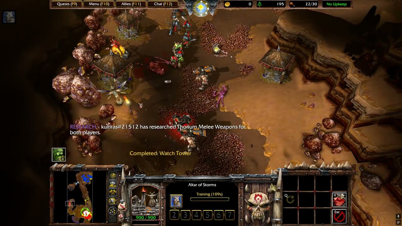 Warcraft III Reforged Orc 6 Coop