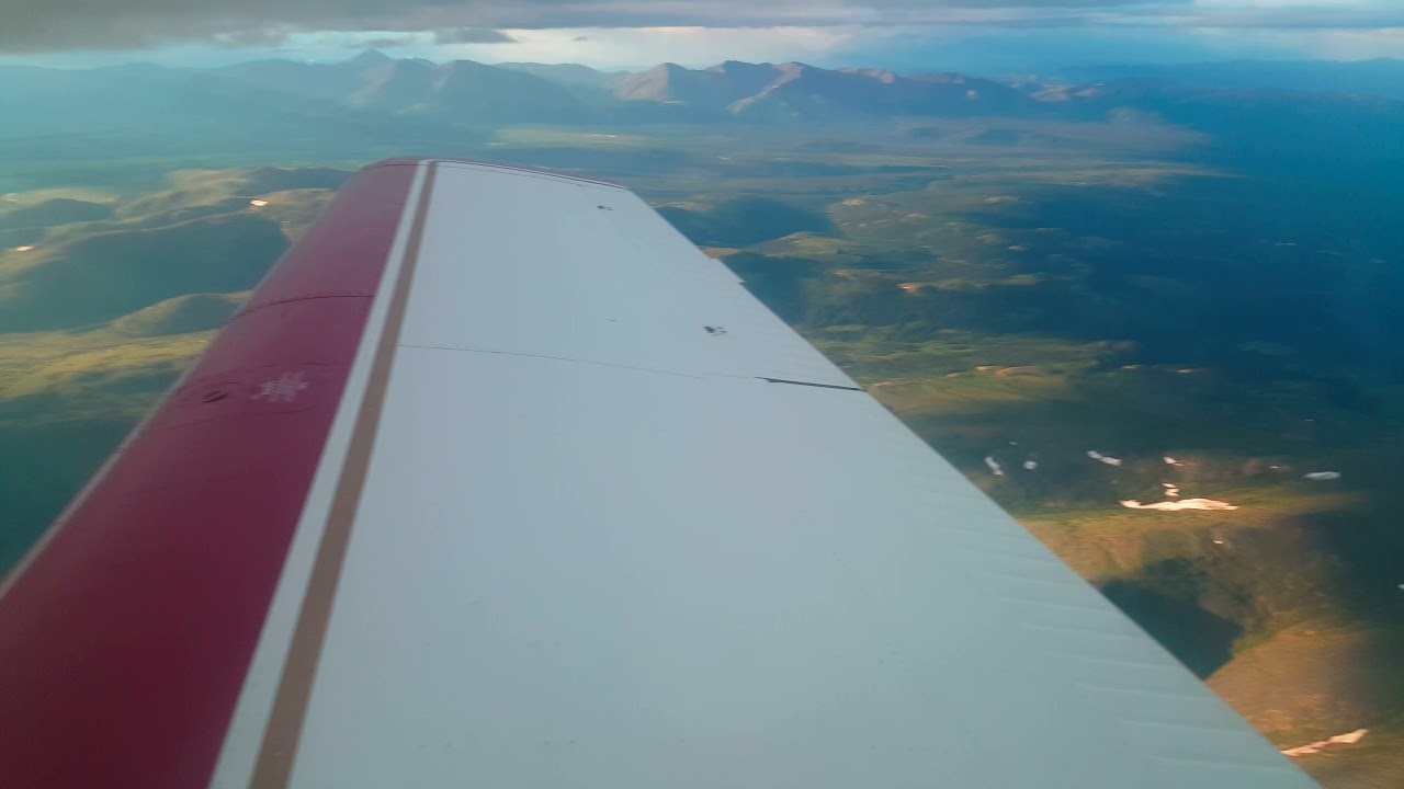 Flying Over Alaska In a Bonanza 2