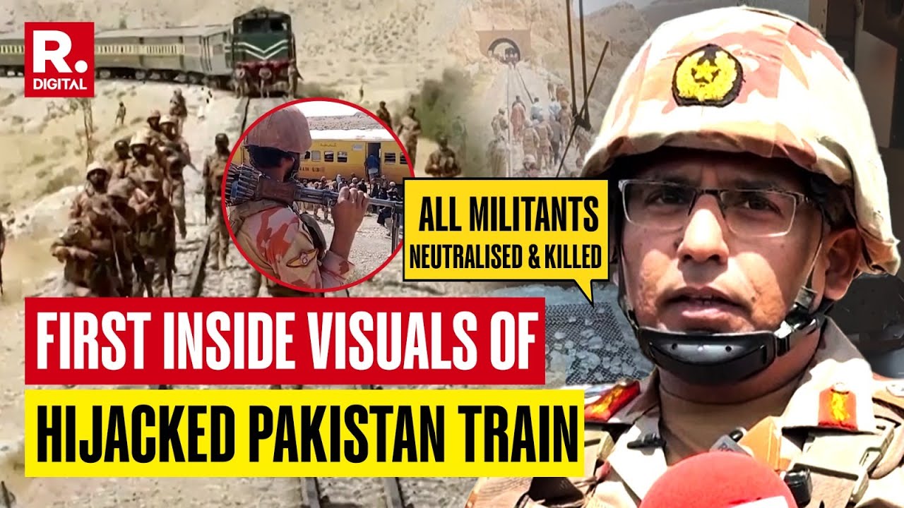 Balochistan Train Hijack: Pak Army Shares First Inside Visuals, Claims To Have Killed All Militants