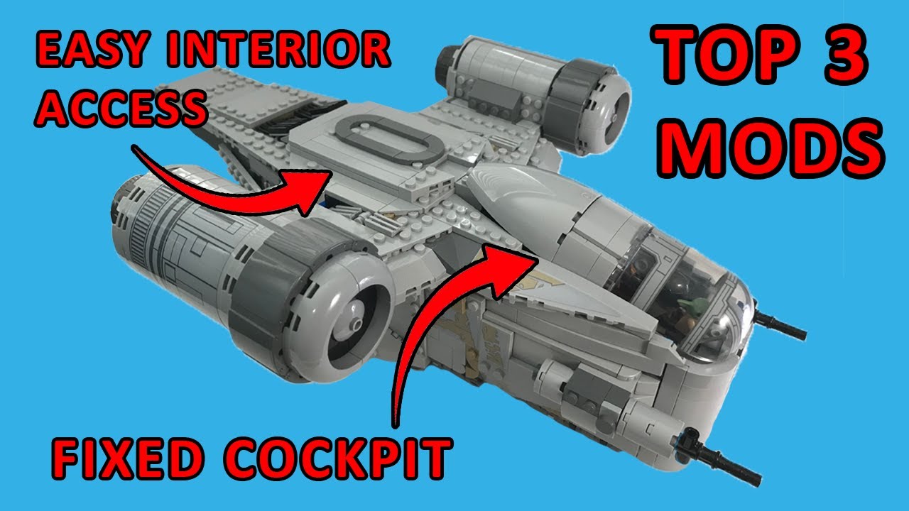Best Lego Razor Crest Modifications