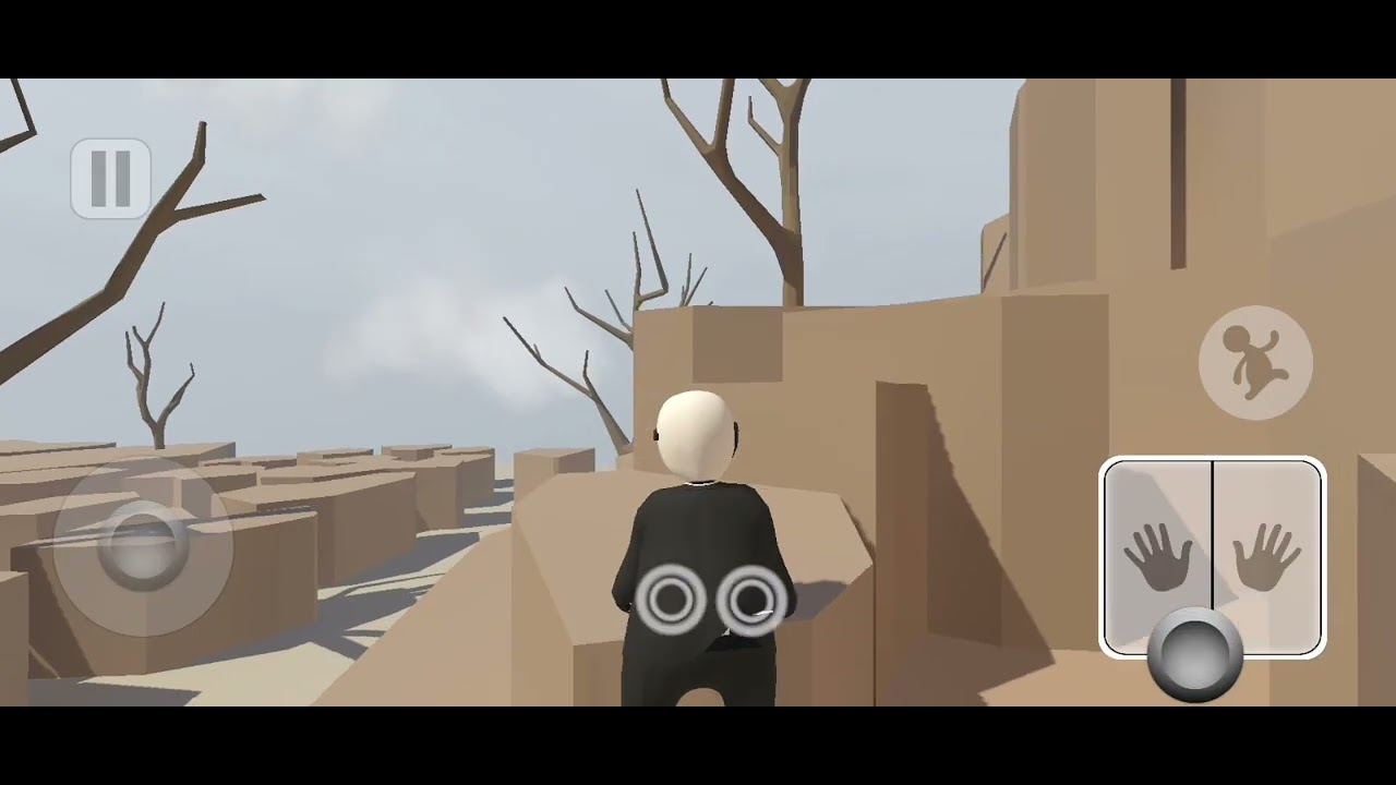 Играю в Human flat  пластилиновый мир