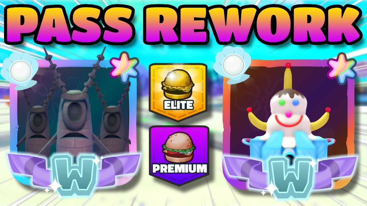 NEW PASS REWORK HAS AN AOE PRISMATIC..?? (SpongeBob TD)