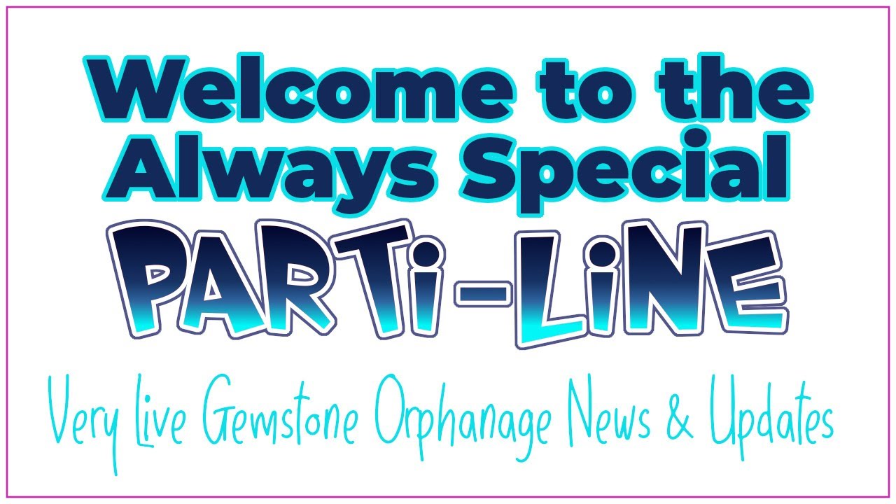 Join Us For a Live Parti-Line This Saturday