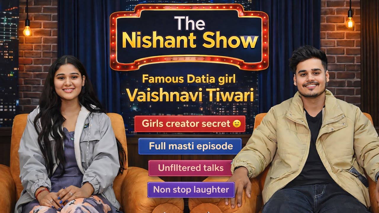 Vaishnavi Tiwari on The Nishant Show❤️ | Unfiltered Talks & Full Masti 🤫🔥