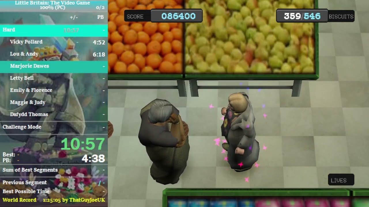 Little Britain: The Video Game - 100% in 1:56:25