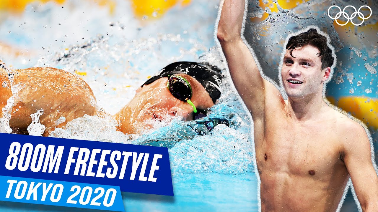 CLOSE Men's 800m Freestyle Final | Tokyo 2020 Replays