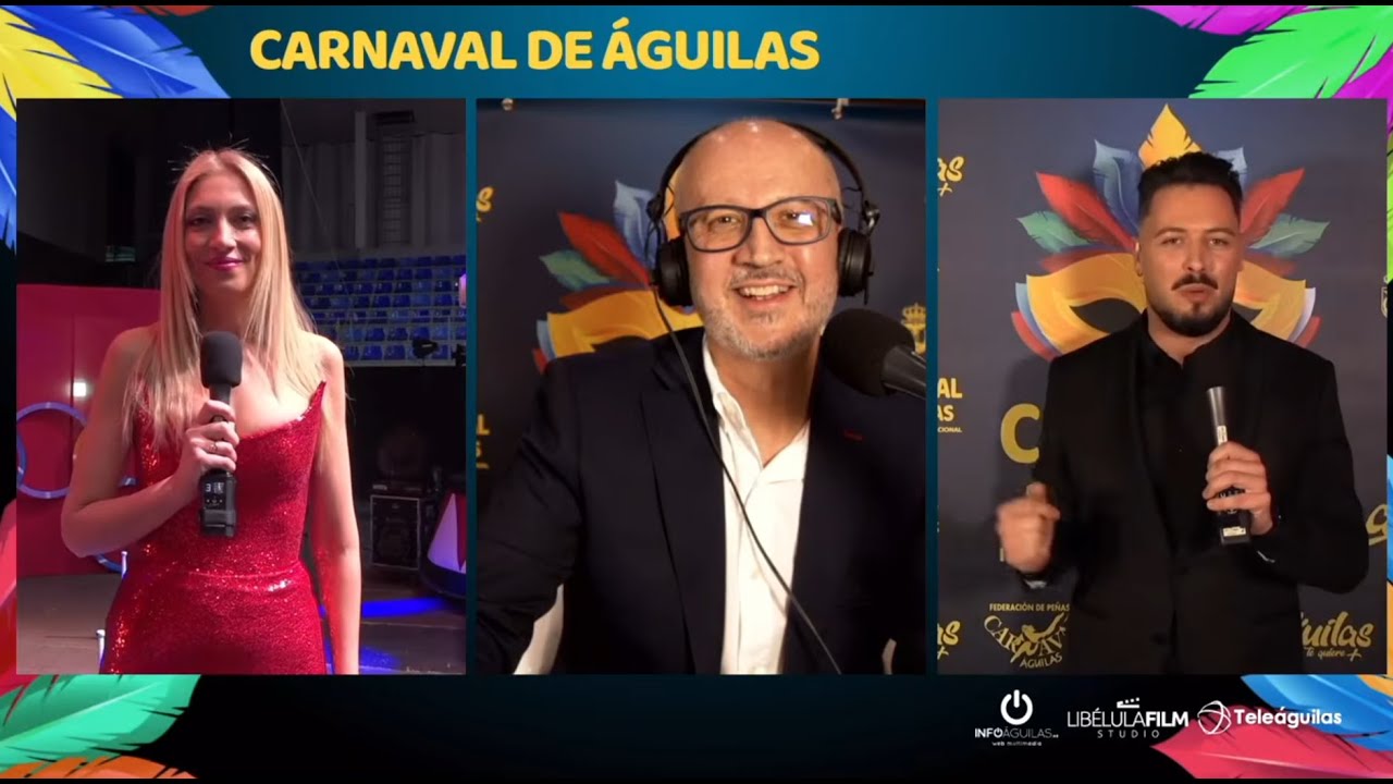 Retransmisión en directo - Gala del Cambio de Poderes del Carnaval de Águilas 2026
