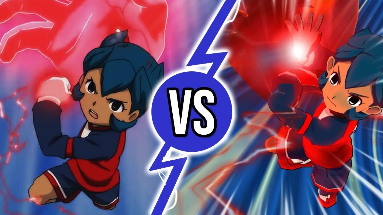 Comparison! Anime vs Game | Rococó Urupa - All Hissatsus Techniques x GO Strikers 2013