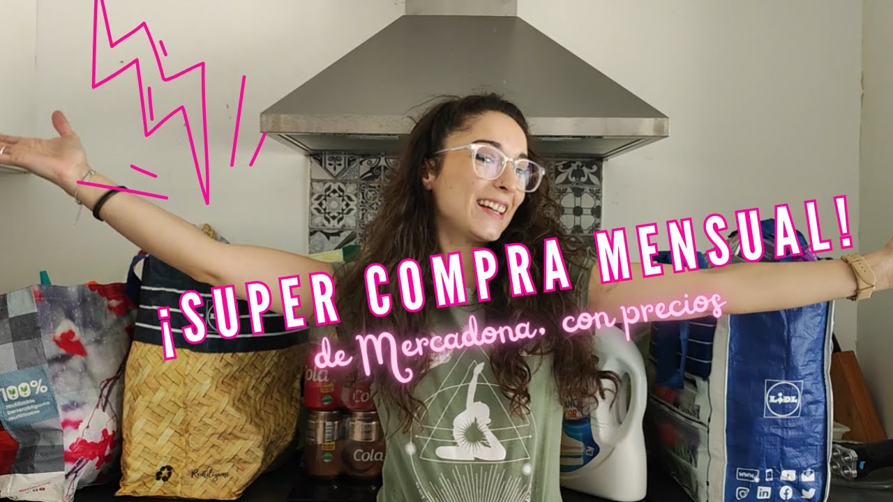 🛒😍​SUPER COMPRA MENSUAL Mercadona 🛒😍​ // 🤑​+200€🤑​