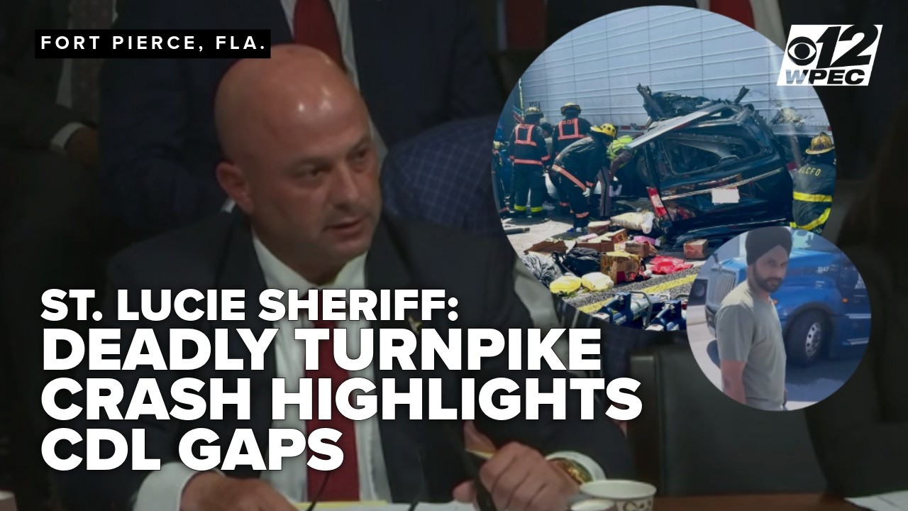 Sheriff: Deadly Florida Turnpike Crash Reveals Gaps in CDL System