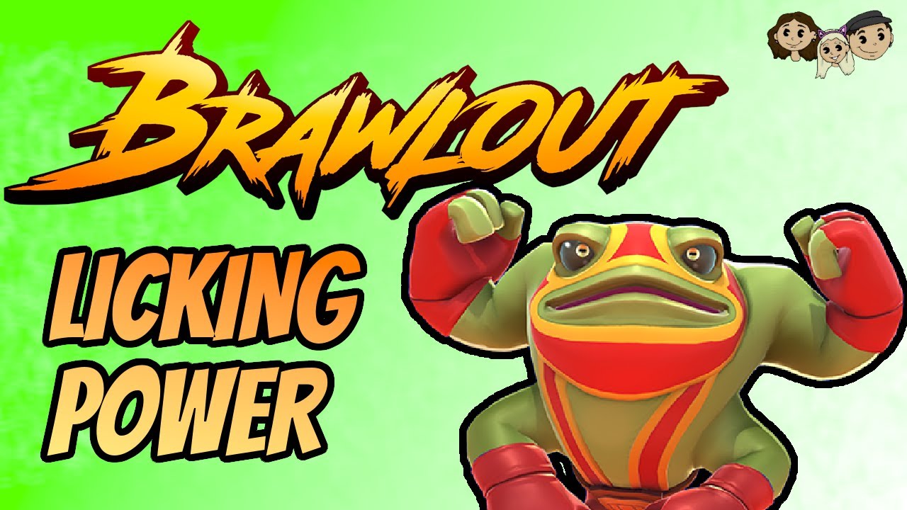Brawlout Gameplay #2 : LICKING POWER | 3 Player