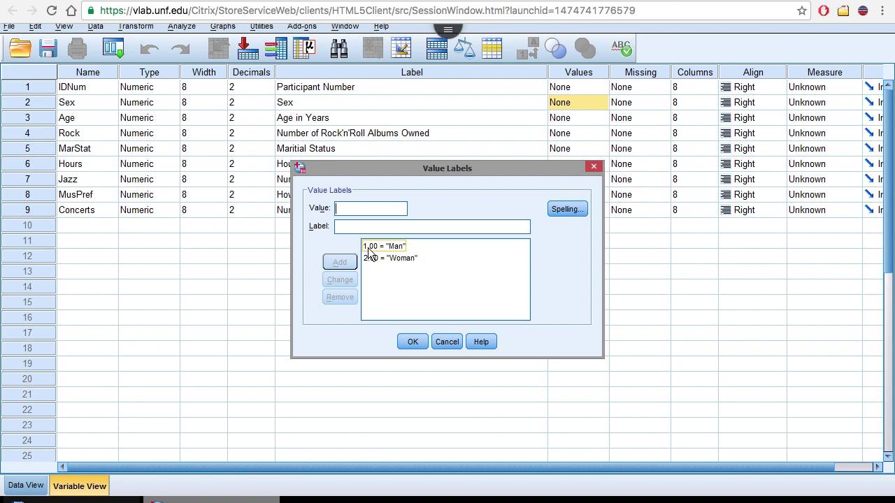 SPSS Data Entry How To