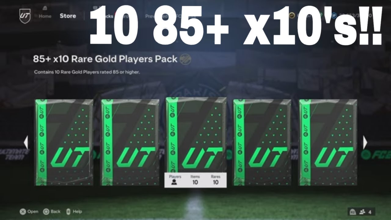 I Saved 10 85+ x10 Upgrades For Futties! FC 24 Ultimate Team!