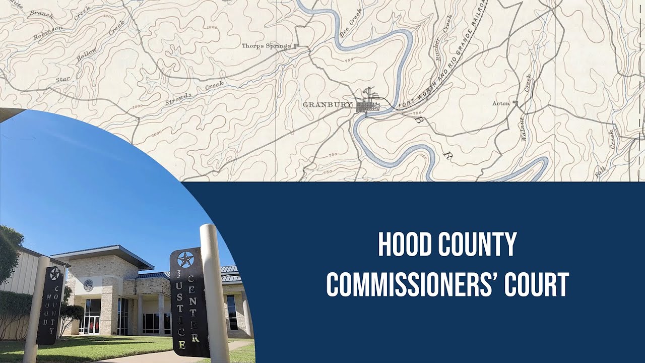 November 12, 2025 Hood County Commissioners' Court