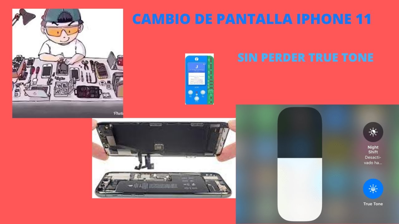 Cambio de pantalla Iphone 11 con función True Tone y Face ID·#iphone11#reparación