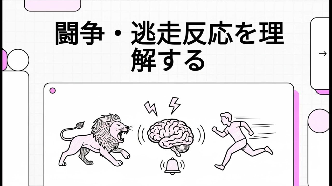 闘争・逃走反応を理解する