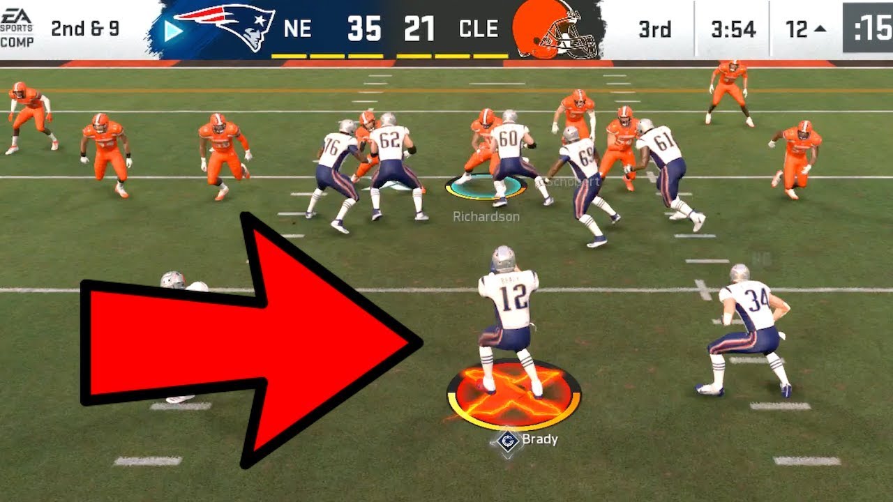 Tom Brady PRO READS ACTIVATED! Patriots vs Browns Madden 20 Online Gameplay