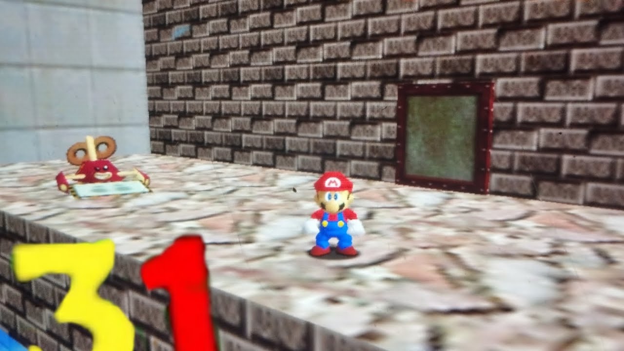Mario 64 Pat 31Suche nach der Spitze der Stadt und Folge den Blauen Pfeilen 🏙️ ⬆️