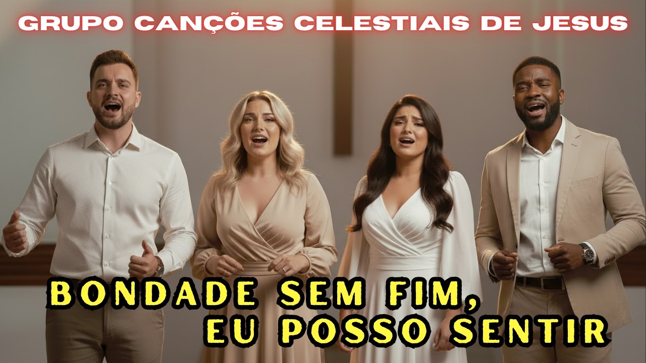 MÚSICA GOSPEL | BONDADE SEM FIM, EU POSSO SENTIR | GRUPO CANÇÕES CELESTIAIS DE JESUS - GCCJ