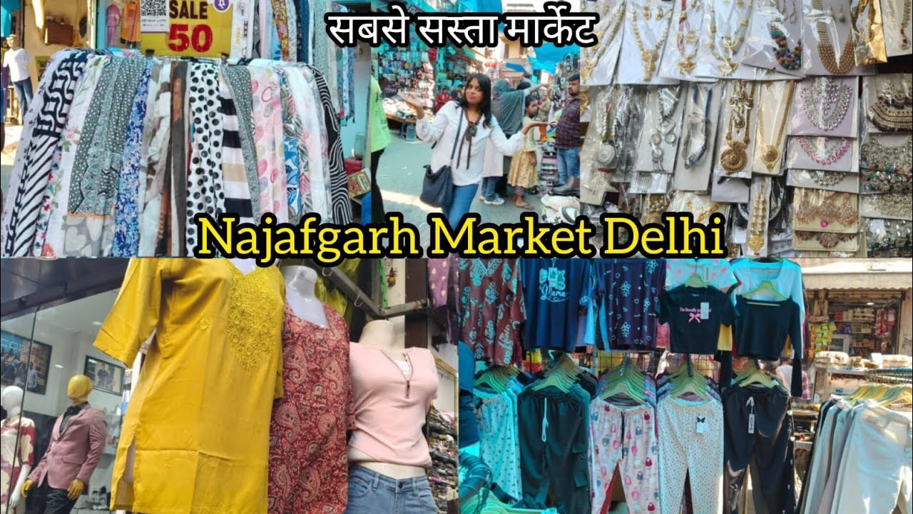 Najafgarh Market Delhi |  Summer Collection, Laxmi tevar Vlogger 
