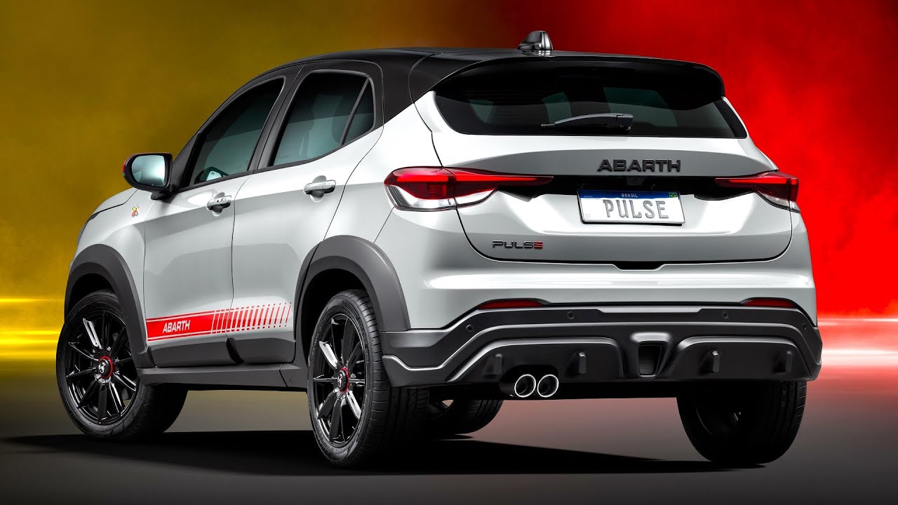 Новый Fiat Pulse Abarth 2023 года — малолитражный кроссовер
