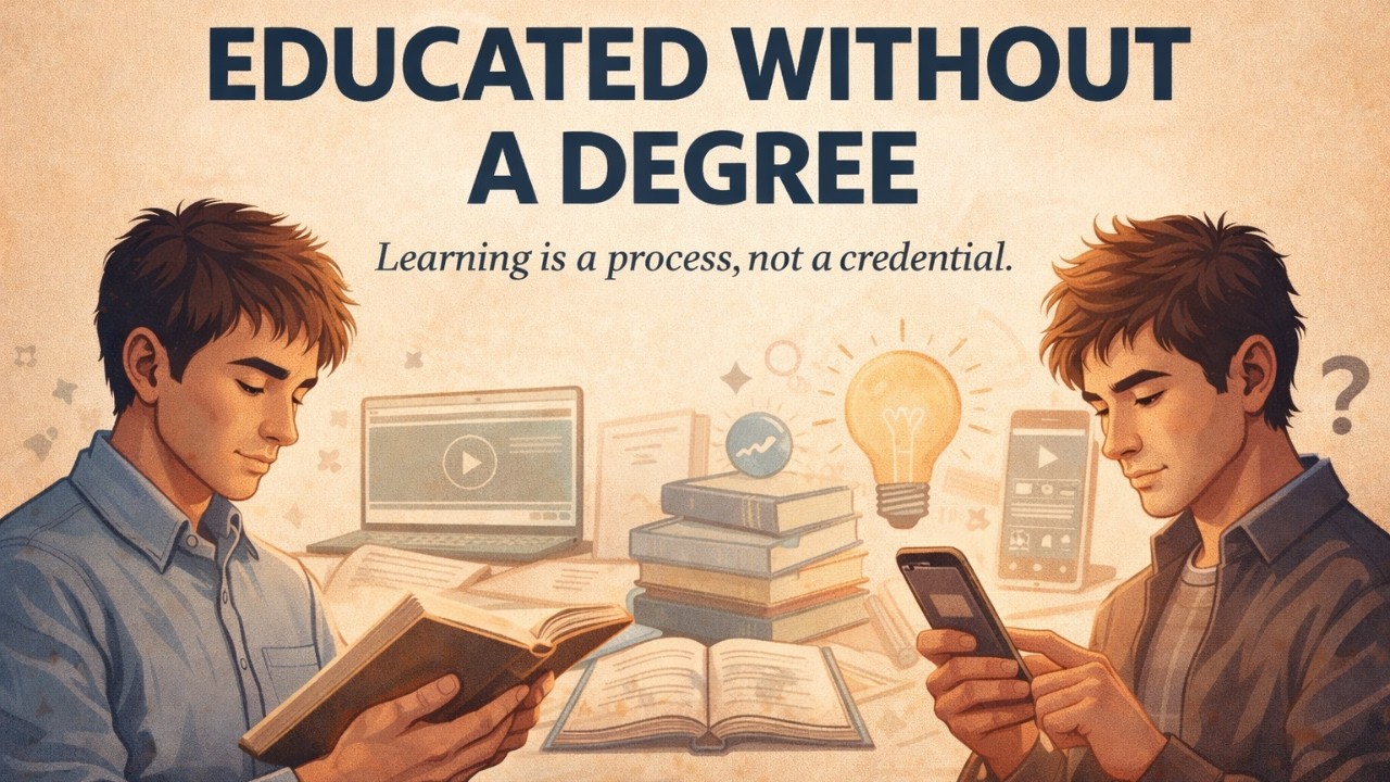 The System for Becoming Highly Educated Without A Degree