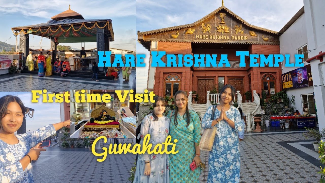 Hare Krishna Mandir Guwahati Assam | Amingaon Here Krishna Temple North Guwahati | ISKCON GUWAHATI