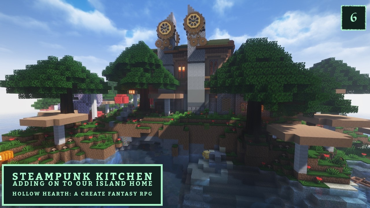 Kitchen Addition Start & Adventure🔮Hollow Hearth: Create Fantasy RPG🔮CurseForge 🔮ch6