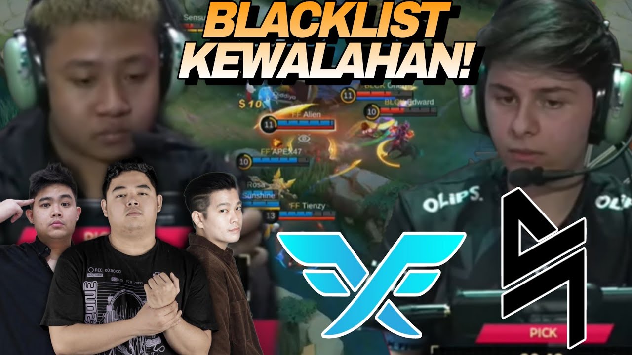 BLACKLIST KEWALAHAN !! FIREFLUX MENGGILA !! BLACKLIST VS FIREFLUX MATCH 2 - M5