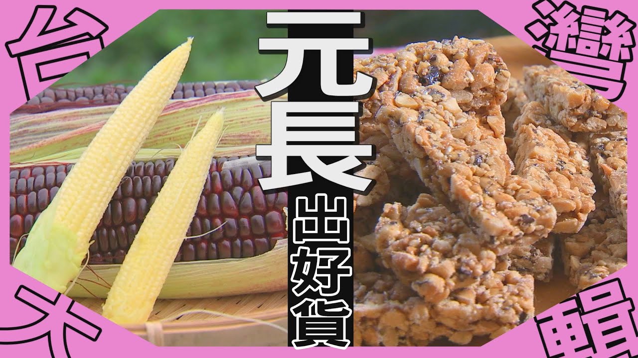 《台灣大輯》【一鄉多特色  雲林元長長好貨/ 黑金剛花生糖  年節製作停不了機 / 彩色玉米聯合國  現採現煮現新鮮】台灣第一等