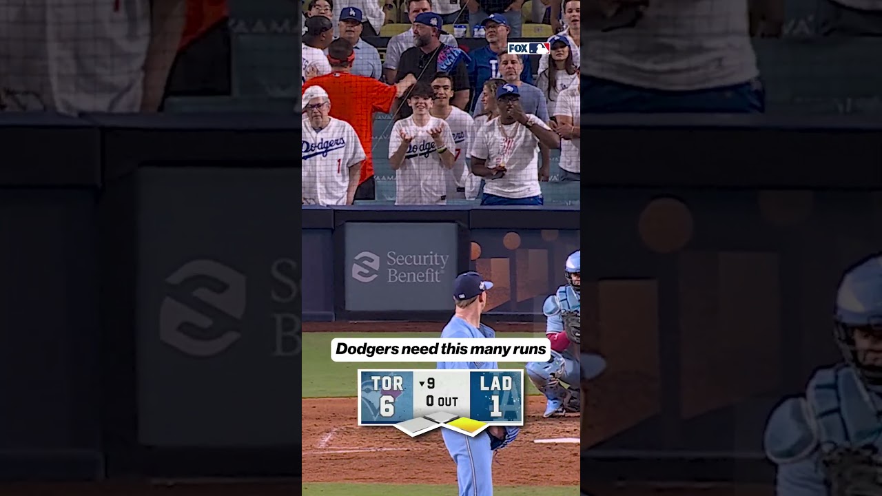 How Many? 6️⃣7️⃣ #mlb #baseball #worldseries #Dodgers #bluejays