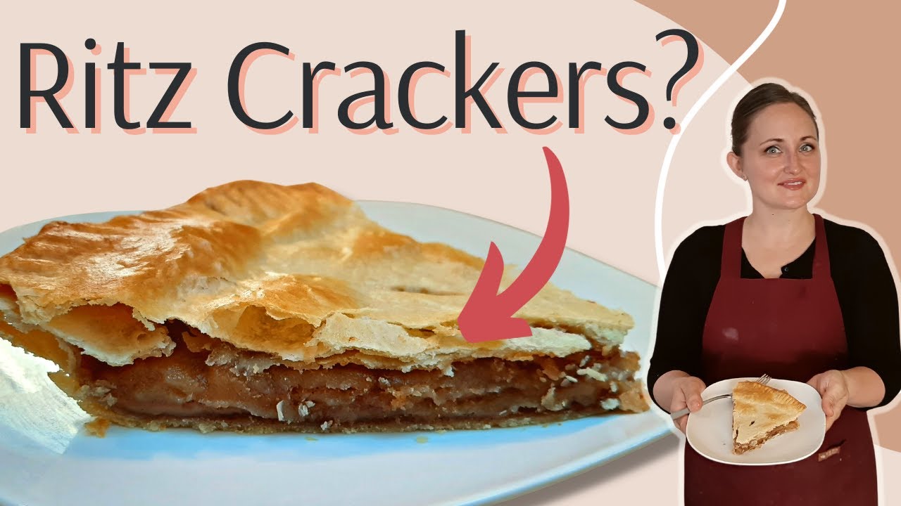SURPRISING Mock Apple Pie! - 1940's Ritz Cracker Recipe