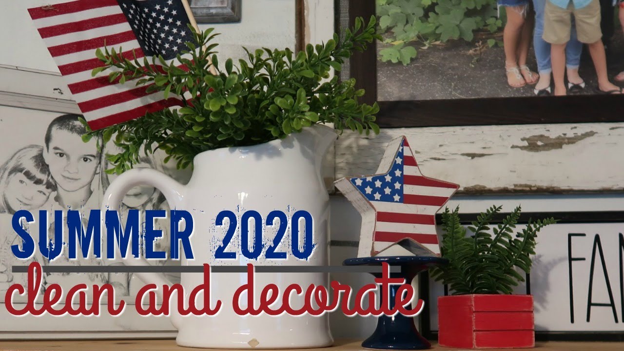 SUMMER 2020 CLEAN AND DECORATE / EASY ICE CREAM PIE