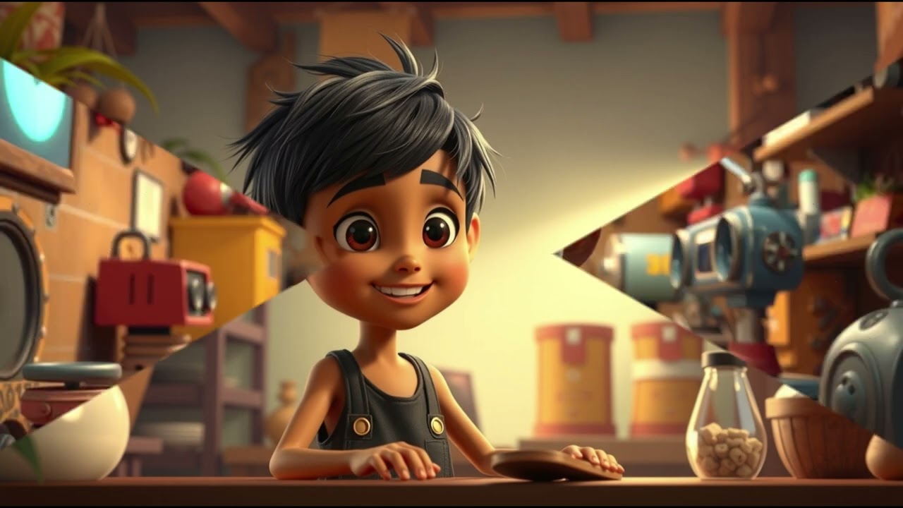 The Hardworking Boy Ravi 💪 | Inspirational Moral Story for Kids | Never Give Up