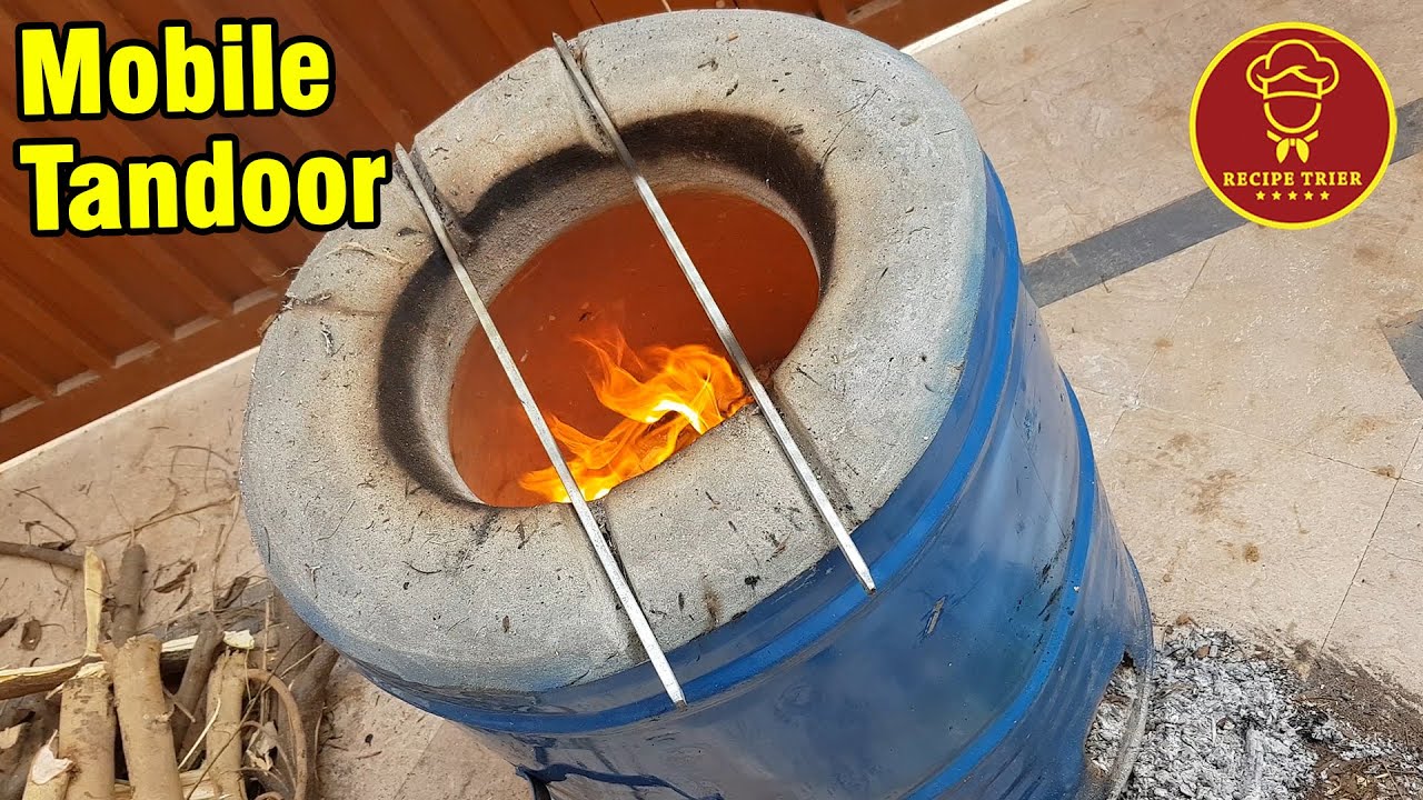 Initial Tandoor Preparation (English Subtitles) | Mobile Tandoor