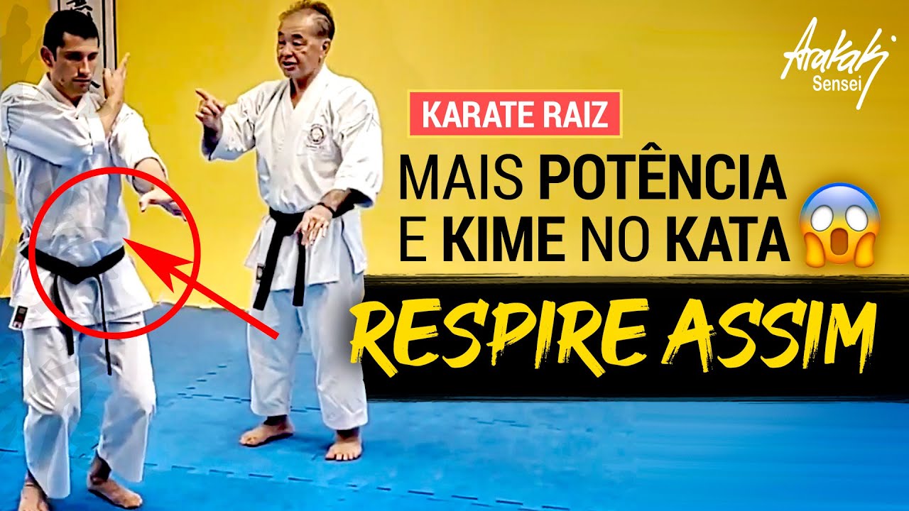 COMO TREINAR ESTA POTENTE RESPIRAÇÃO E USAR NO KATA HEIAN SHODAN | Helio Arakaki Sensei