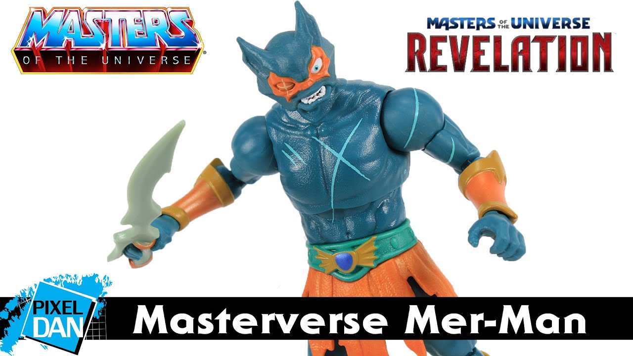 MOTU Revelation MER-MAN Masterverse Action Figure Review | Masters of the Universe