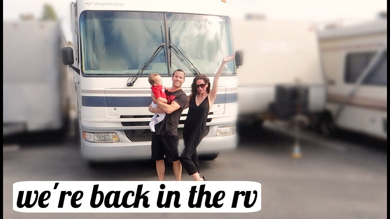 We're back in the RV