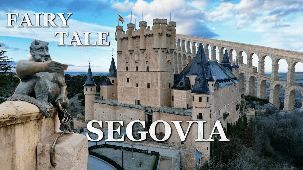 Сеговия, Испания 🇪🇸 Римский акведук, замок Алькасар и местная кухня