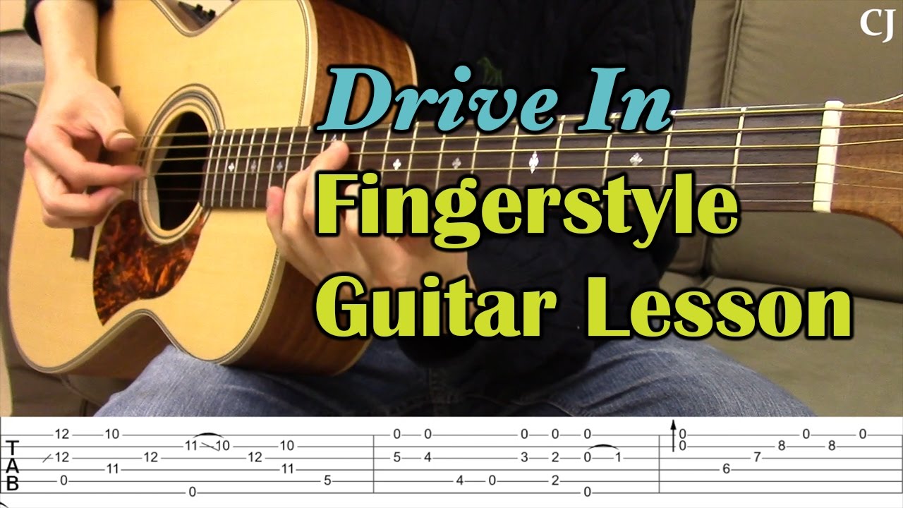 Drive In - Jerry Reed (With Tab) - Watch and Learn Fingerstyle Guitar Lesson