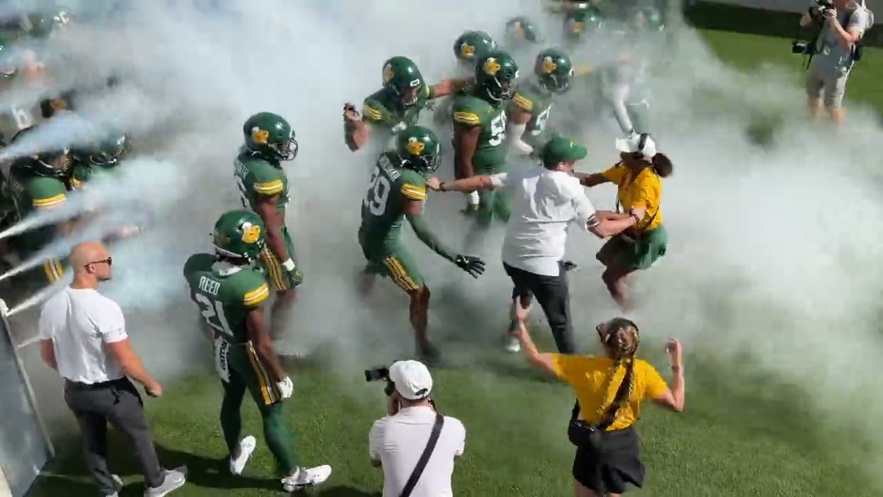 Baylor Football Entrance Homecoming Game Oklahoma State a game 2024