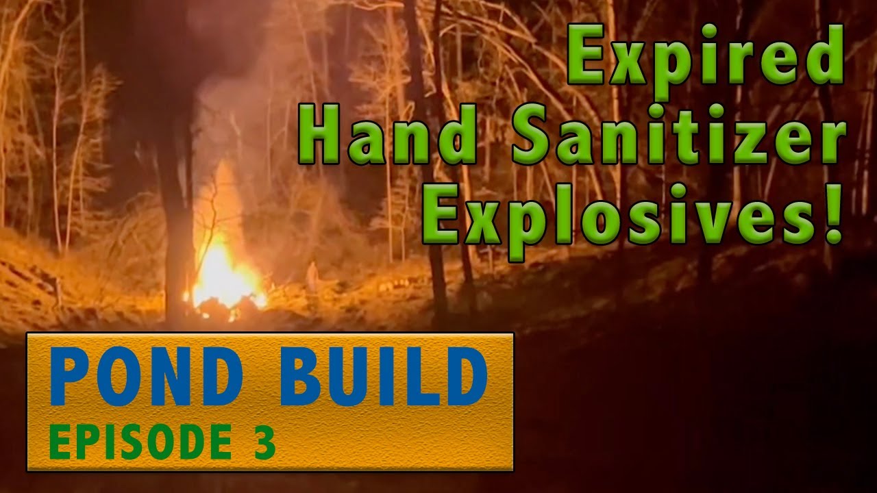EXPLOSIVE Pond Build Preparations