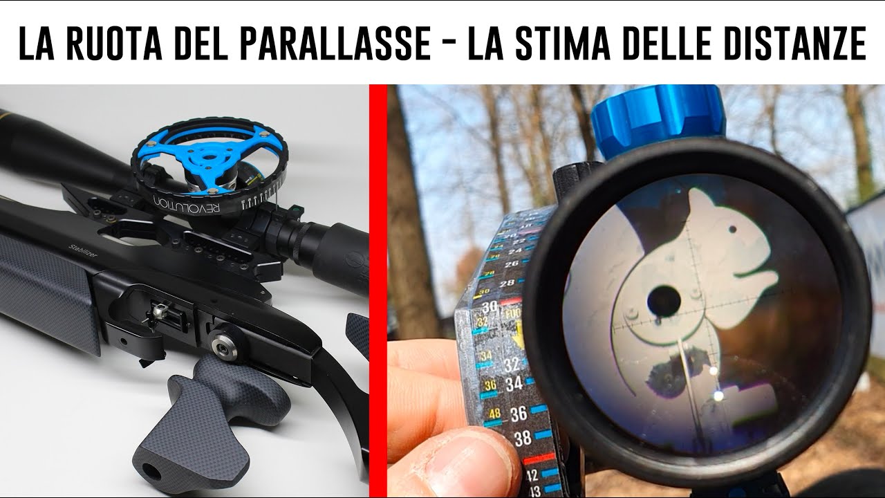 Calcola le distanze dei bersagli con l'ottica! Come fare la ruota parallasse: tutorial e trucchi