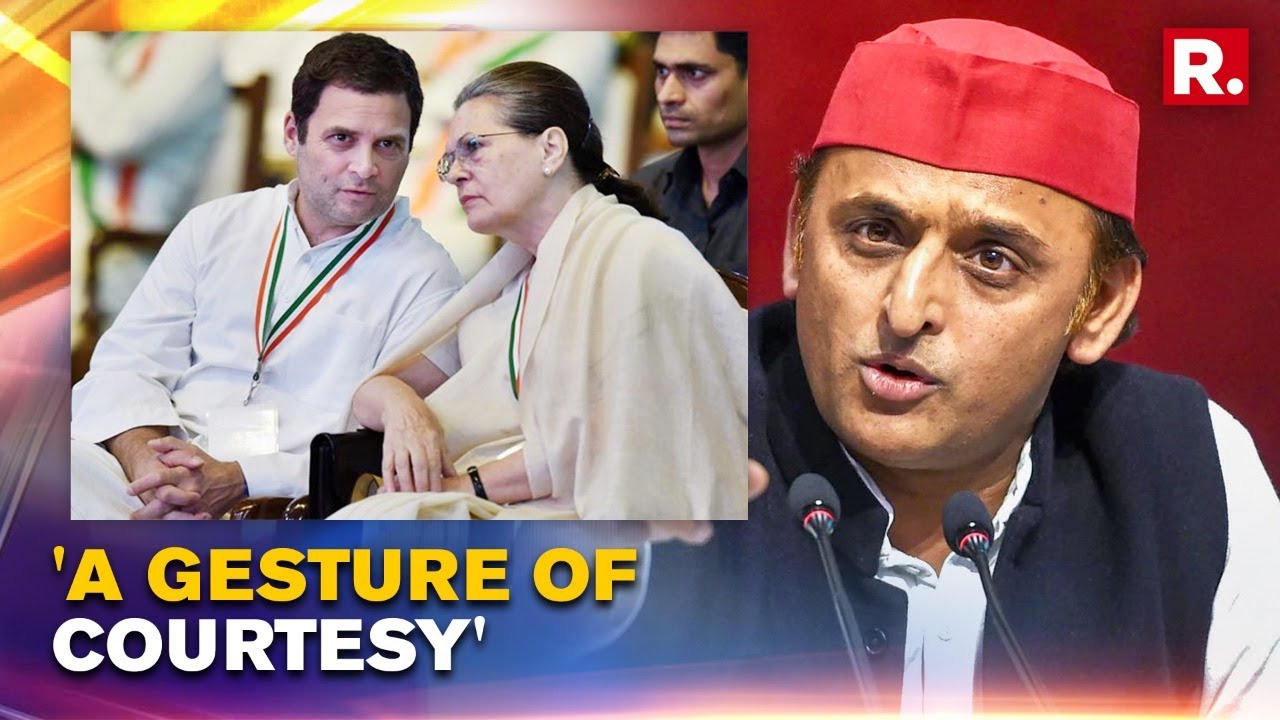 UP elections: Congress Won't Field Candidates Against SP Chief Akhilesh Yadav & Shivpal Yadav