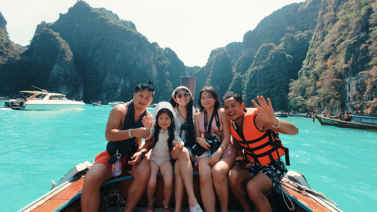 FIRST TIME IN PHUKET! 🌴 Phi Phi Island was Unreal! (Jax’s Family Vlog #1)
