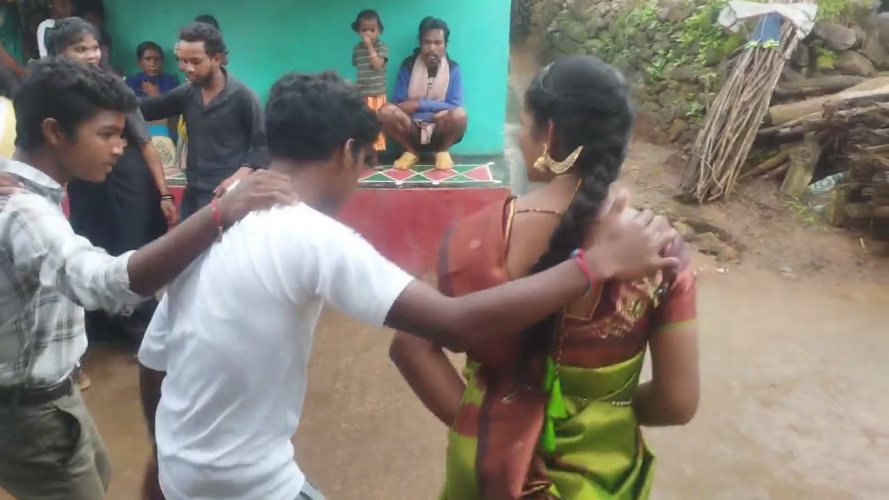 Vinayaka chavithi 2025 dimsa manga bandha village girls 