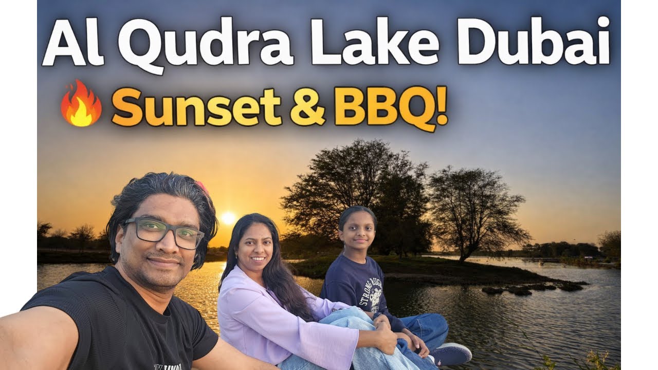Al Qudra Lake Dubai 🌅 | Perfect Sunset, Bird Watching & BBQ Night in the Desert 🔥 | ASA Life
