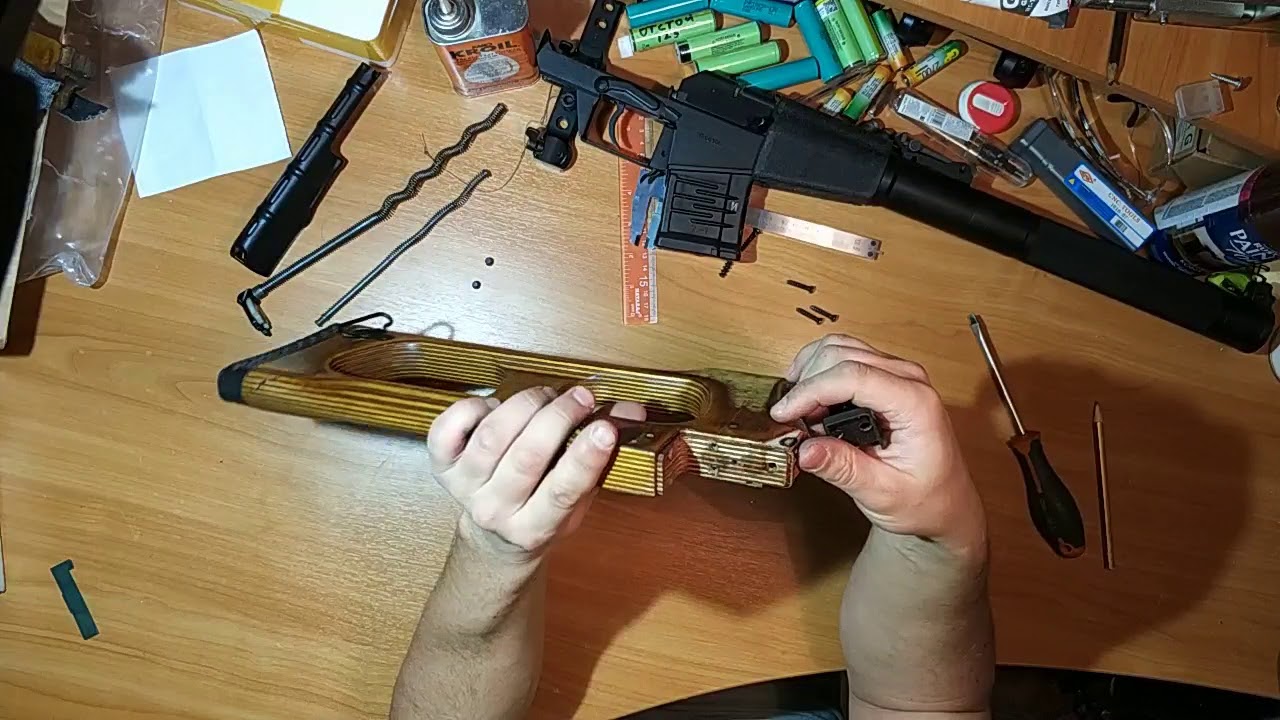 КО ВСС Винторез установка тактического приклада и рукояти