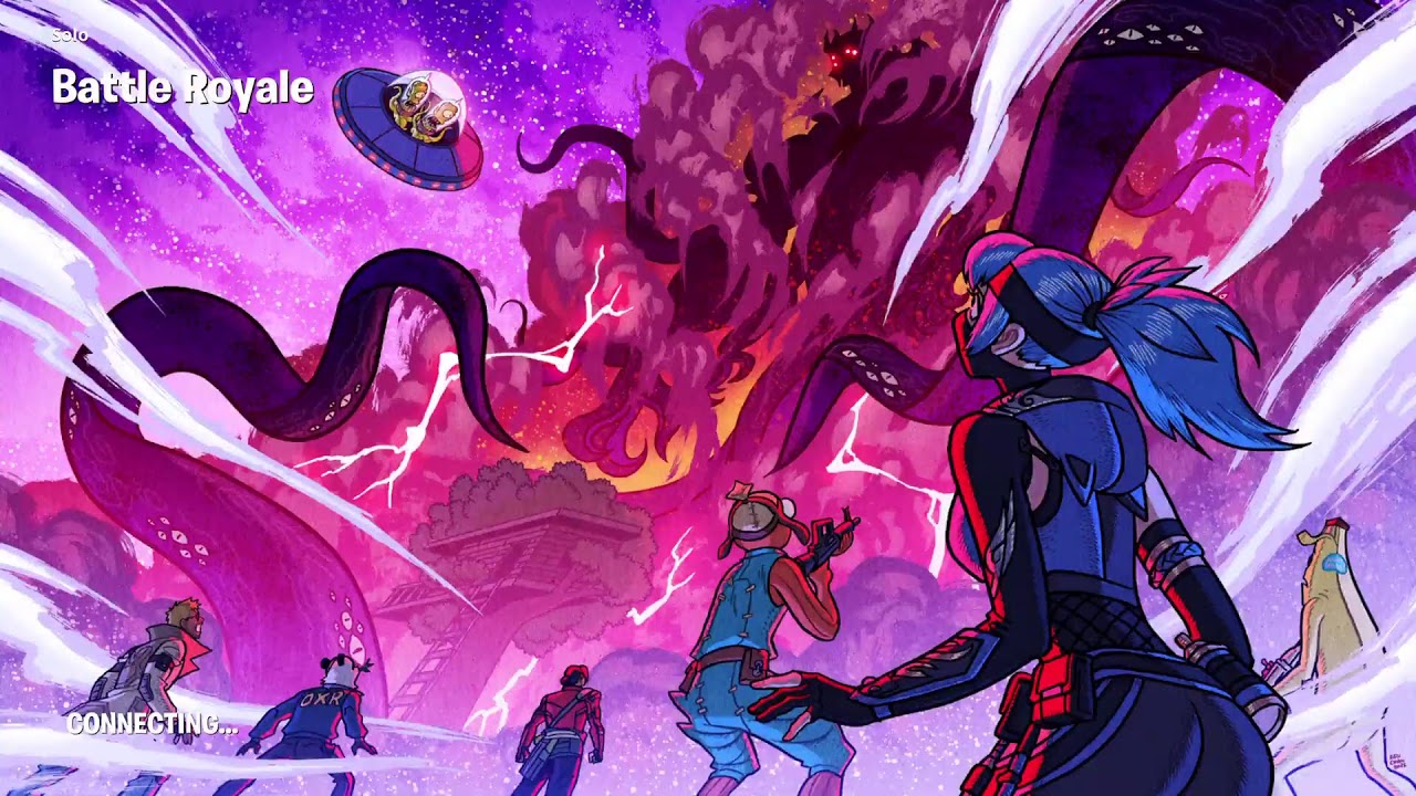 1 v 4 Fortnite night chill and chat zerobuild player in builds